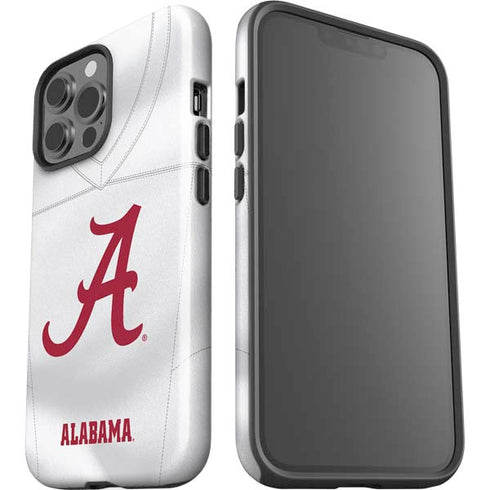 University of Alabama White Jersey iPhone 15 Pro Max Impact Case